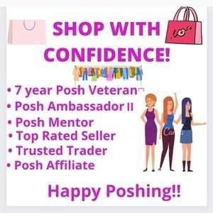 ☆CLOSET INFO & POSH ETIQUETTE☆SHOP WITH CONFIDENCE☆